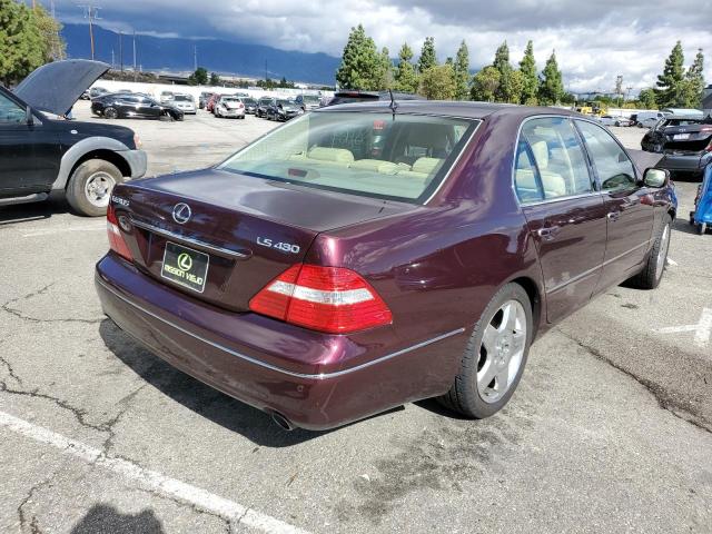 Photo 4 from auction – 2005 LEXUS LS 430 with VIN JTHBN36F555024536