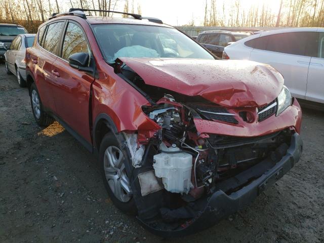 TOYOTA RAV4 LE 2015 with VIN 2T3BFREV4FW350106 - Photo from auction