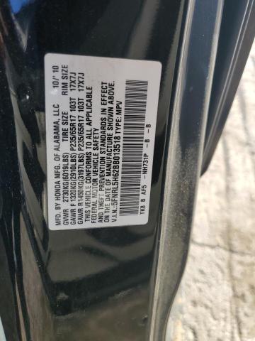 Photo 10 from auction – 2011 HONDA ODYSSEY EX with VIN 5FNRL5H62BB013518