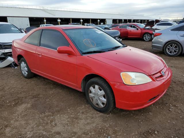 HONDA CIVIC SI 2001 with VIN 1HGEM22981L062801 - Photo from auction