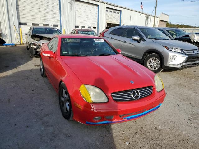 MERCEDES-BENZ SLK 320 2001 with VIN WDBKK65F11F190830 - Photo from auction