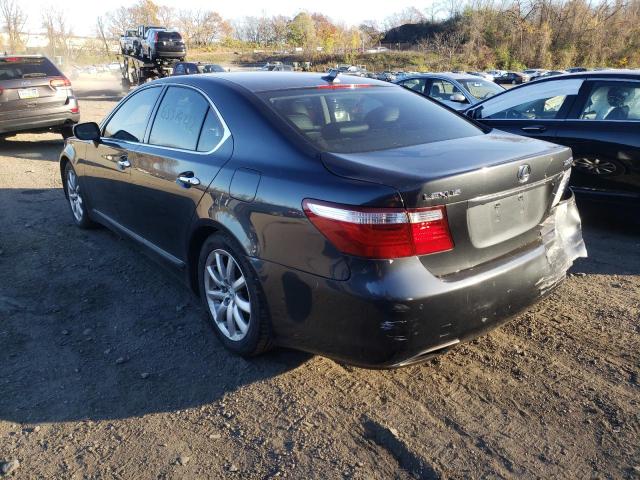Photo 3 from auction – 2008 LEXUS LS 460 with VIN JTHBL46F785062043