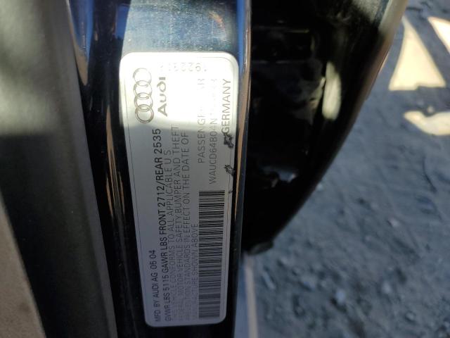 Photo 10 from auction – 2004 AUDI A6 S-LINE with VIN WAUCD64B04N100833