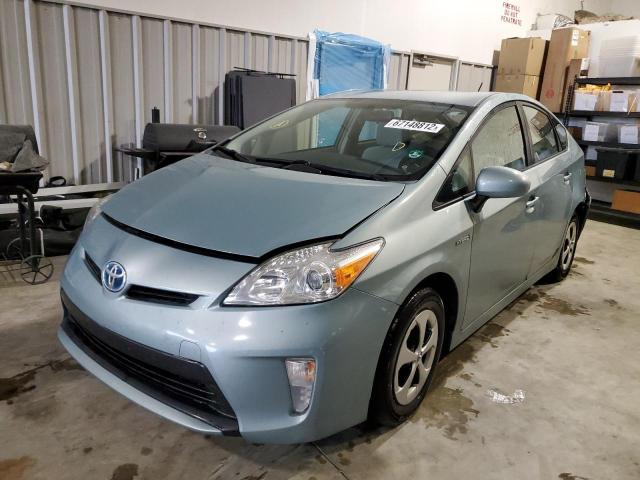 Photo 2 from auction – 2015 TOYOTA PRIUS with VIN JTDKN3DU0F1943677