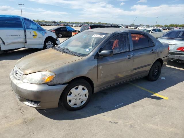 Photo 1 from auction – 2003 TOYOTA COROLLA CE with VIN 1NXBR32EX3Z169234