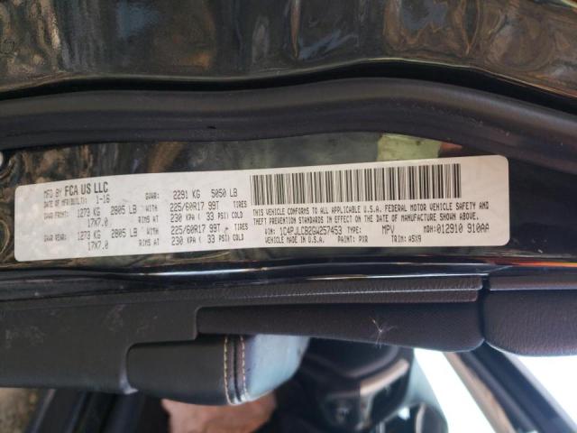 Photo 10 from auction – 2016 JEEP CHEROKEE L with VIN 1C4PJLCB2GW257453
