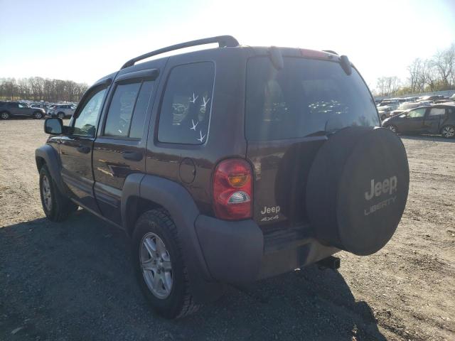 Photo 3 from auction – 2004 JEEP LIBERTY SP with VIN 1J4GL48K54W321497