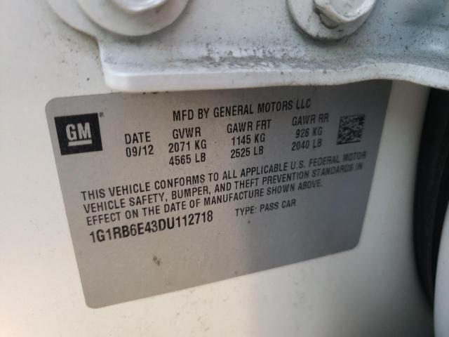 Photo 10 from auction – 2013 CHEVROLET VOLT with VIN 1G1RB6E43DU112718