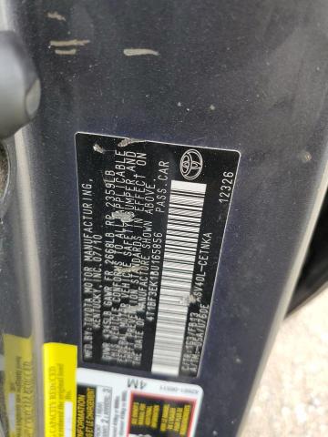 Photo 10 from auction – 2011 TOYOTA CAMRY BASE with VIN 4T1BF3EK1BU165856