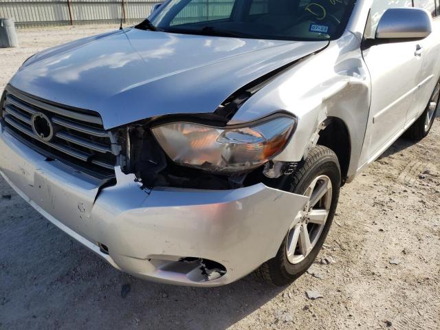 Photo 9 from auction – 2010 TOYOTA HIGHLANDER with VIN 5TDZA3EH7AS005960