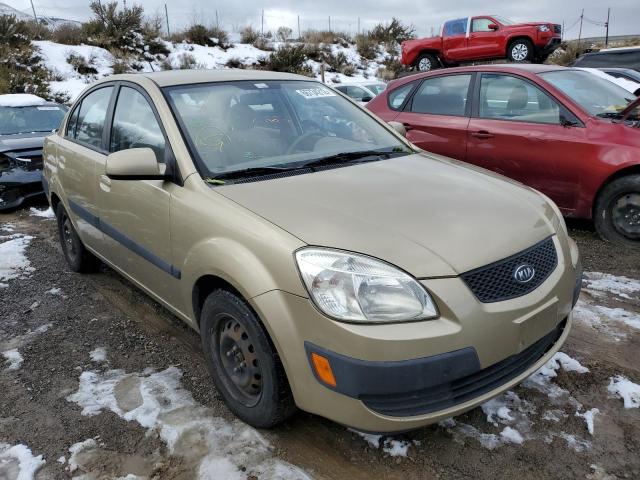 KIA RIO BASE 2009 with VIN KNADE223696549103 - Photo from auction