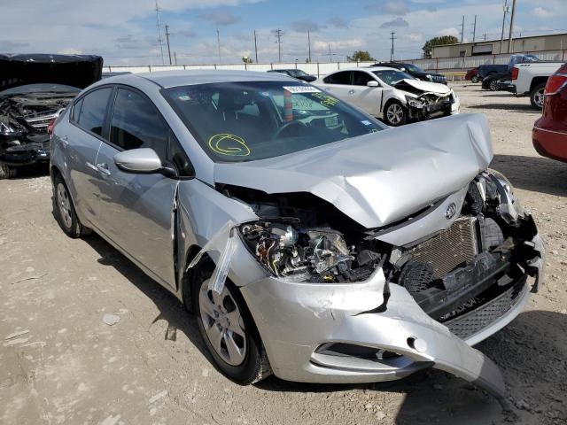 KIA FORTE LX 2014 with VIN KNAFK4A62E5132179 - Photo from auction