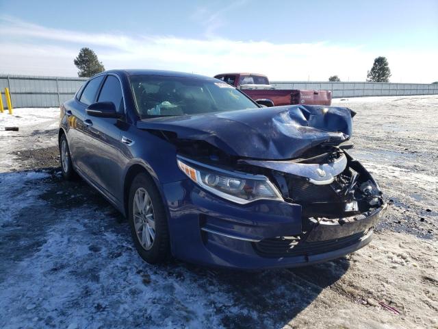 KIA OPTIMA LX 2018 with VIN 5XXGT4L35JG188940 - Photo from auction