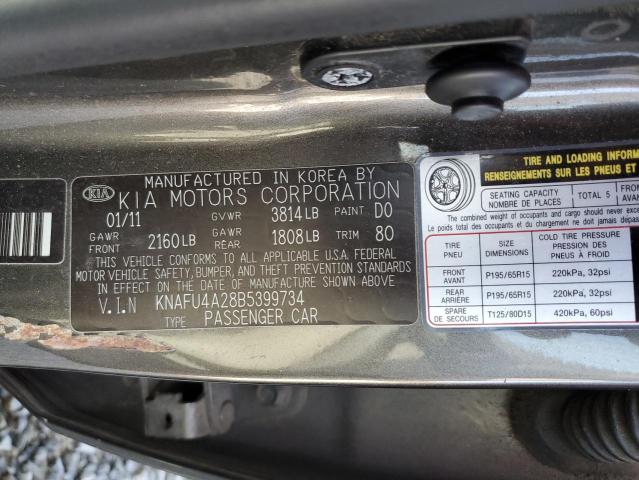 Photo 10 from auction – 2011 KIA FORTE EX with VIN KNAFU4A28B5399734
