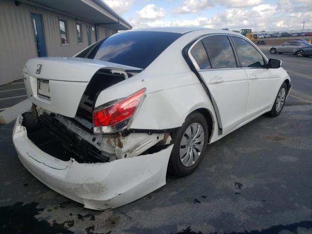 Photo 4 from auction – 2008 HONDA ACCORD LX with VIN JHMCP26348C033260