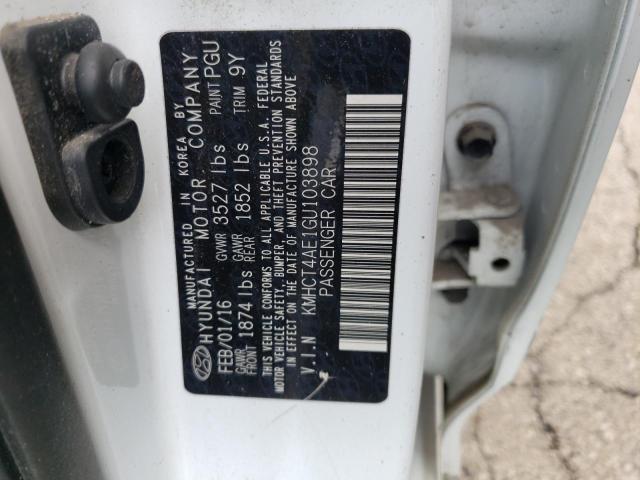 Photo 10 from auction – 2016 HYUNDAI ACCENT SE with VIN KMHCT4AE1GU103898