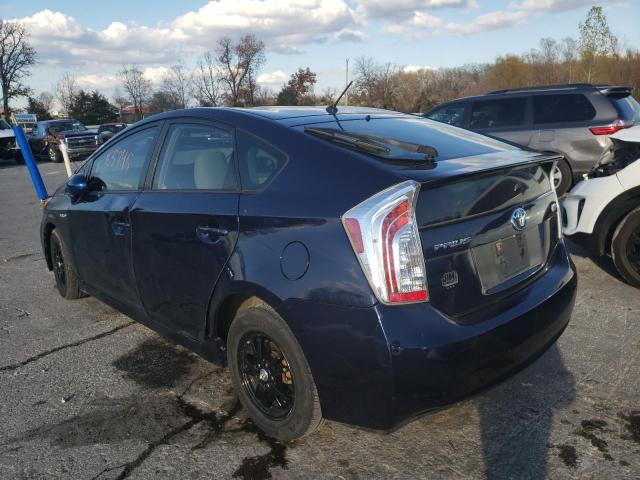Photo 3 from auction – 2012 TOYOTA PRIUS with VIN JTDKN3DU1C1511658