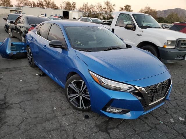 Photo 1 from auction – 2020 NISSAN SENTRA SR with VIN 3N1AB8DV4LY255511