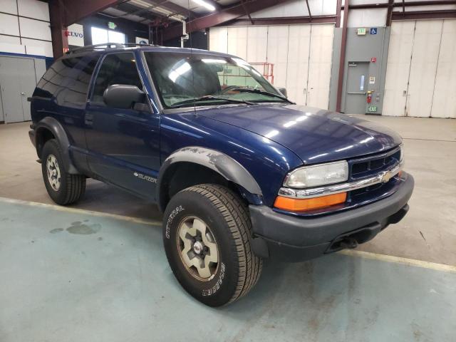 CHEVROLET BLAZER 2001 with VIN 1GNCT18W91K177291 - Photo from auction