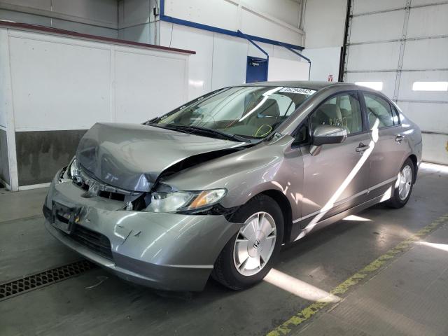Photo 2 from auction – 2006 HONDA CIVIC HYBR with VIN JHMFA36216S009688