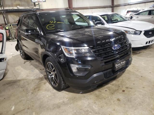 FORD EXPLORER S 2016 with VIN 1FM5K8GT6GGB18307 - Photo from auction