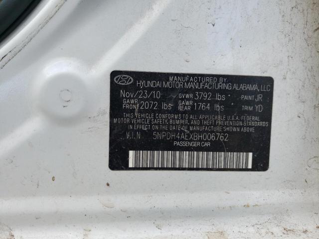 Photo 10 from auction – 2011 HYUNDAI ELANTRA GL with VIN 5NPDH4AEXBH006762