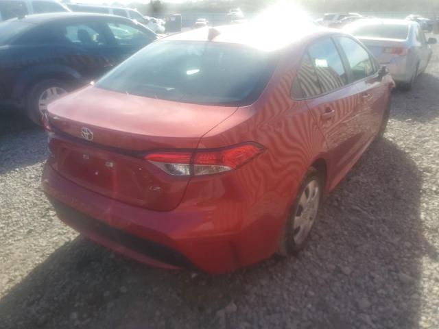 Photo 4 from auction – 2020 TOYOTA COROLLA LE with VIN 5YFEPRAE5LP113744