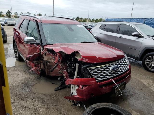 FORD EXPLORER P 2018 with VIN 1FM5K8HTXJGC38763 - Photo from auction