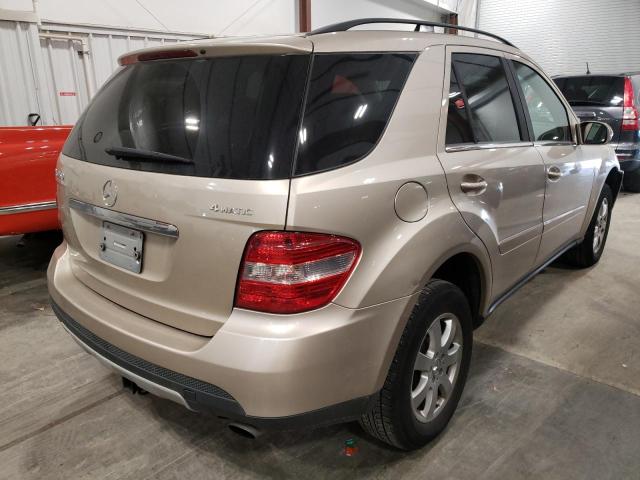 Photo 4 from auction – 2007 MERCEDES-BENZ ML 350 with VIN 4JGBB86E87A204257