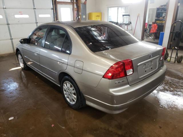 Photo 3 from auction – 2004 HONDA CIVIC LX with VIN 2HGES166X4H628765
