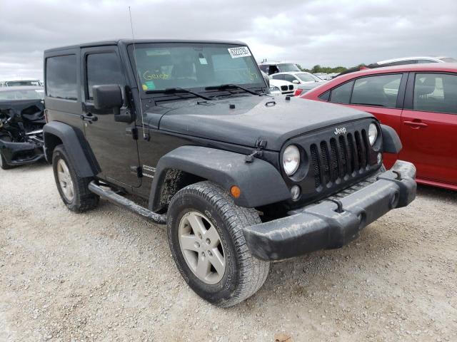 JEEP WRANGLER S 2015 with VIN 1C4AJWAG0FL759075 - Photo from auction