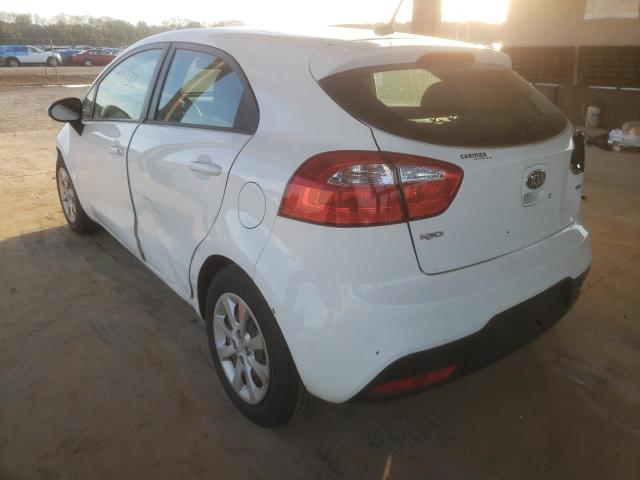 Photo 3 from auction – 2013 KIA RIO LX with VIN KNADM5A34D6200245