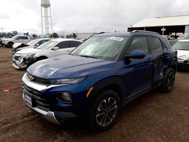 Photo 2 from auction – 2021 CHEVROLET TRAILBLAZE with VIN KL79MRSL3MB120020
