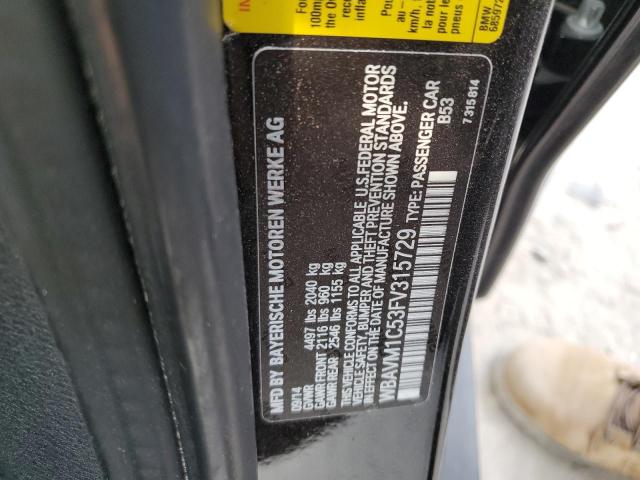 Photo 10 from auction – 2015 BMW X1 SDRIVE2 with VIN WBAVM1C53FV315729
