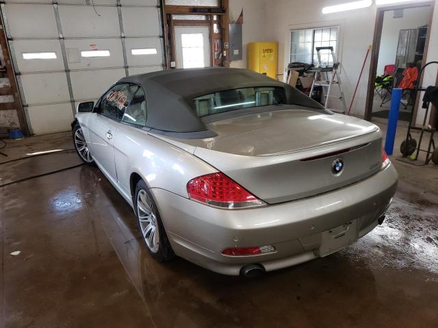 Photo 3 from auction – 2007 BMW 650 I with VIN WBAEK13507CN80451