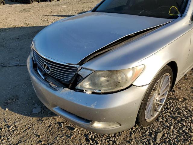 Photo 9 from auction – 2007 LEXUS LS 460 with VIN JTHBL46F575050214