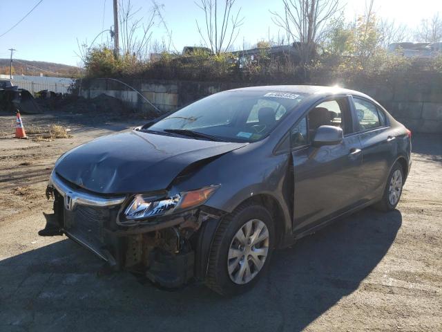 Photo 2 from auction – 2012 HONDA CIVIC LX with VIN 19XFB2F58CE337112