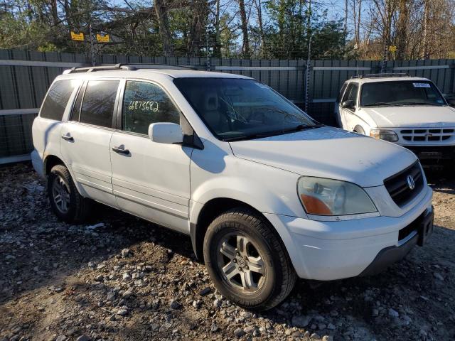 Photo 1 from auction – 2004 HONDA PILOT EXL with VIN 2HKYF18564H551257