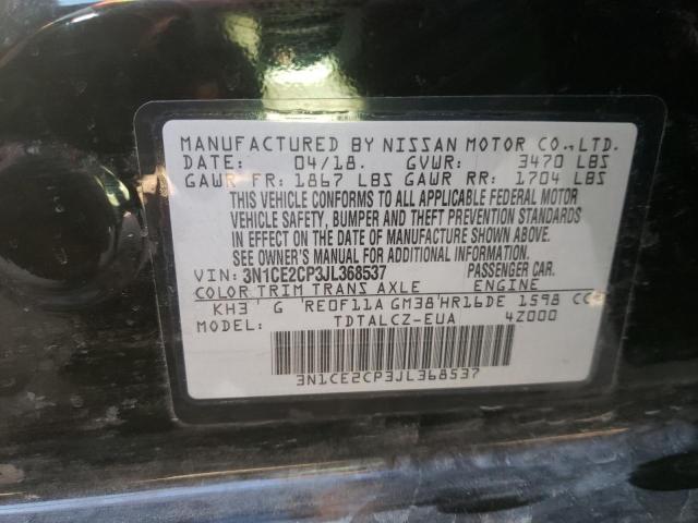 Photo 10 from auction – 2018 NISSAN VERSA NOTE with VIN 3N1CE2CP3JL368537