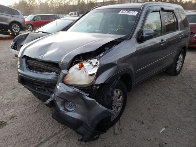 Photo 2 from auction – 2005 HONDA CR-V SE with VIN SHSRD78975U341775