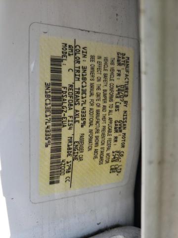 Photo 10 from auction – 2007 NISSAN VERSA S with VIN 3N1BC13E17L433596