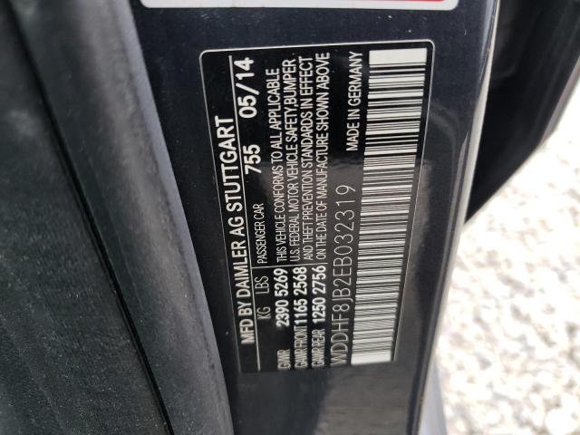 Photo 10 from auction – 2014 MERCEDES-BENZ E 350 4MAT with VIN WDDHF8JB2EB032319