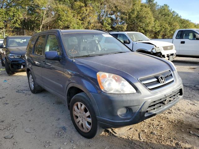 HONDA CR-V EX 2005 with VIN SHSRD78845U346231 - Photo from auction