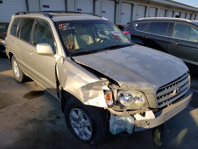 TOYOTA HIGHLANDER 2003 with VIN JTEGF21A330073931 - Photo from auction