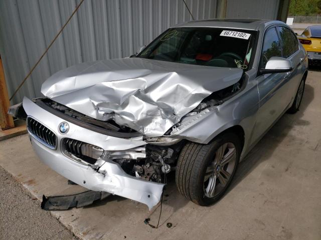 Photo 2 from auction – 2017 BMW 330 I with VIN WBA8B9G35HNU54810