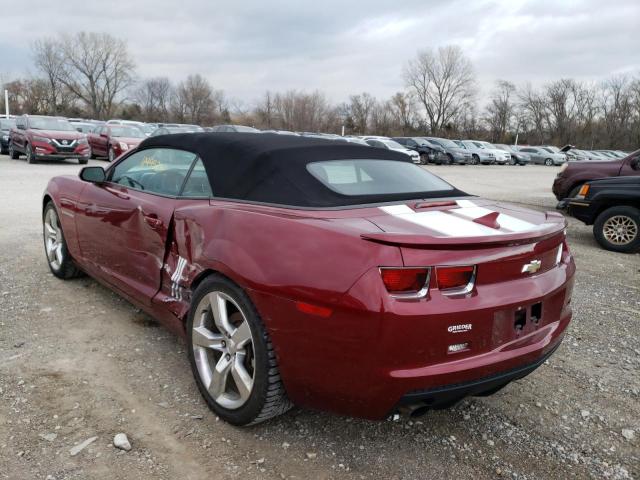 Photo 3 from auction – 2011 CHEVROLET CAMARO LT with VIN 2G1FC3DD5B9188645