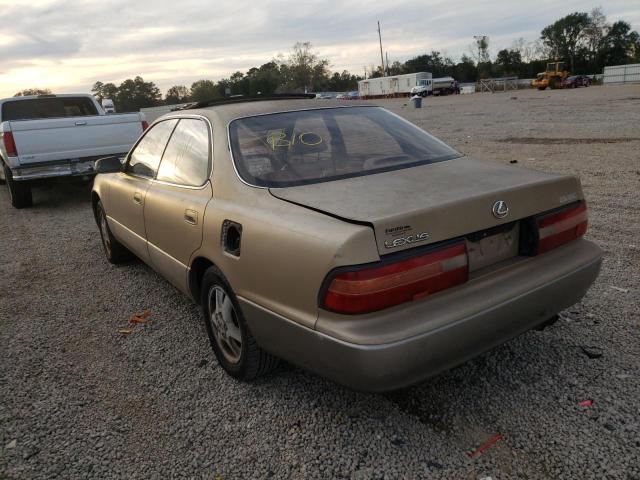 Photo 3 from auction – 1995 LEXUS ES 300 with VIN JT8GK13T7S0090026
