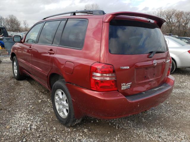 Фото 3 с аукциона – 2003 TOYOTA HIGHLANDER с VIN JTEHF21A230156724