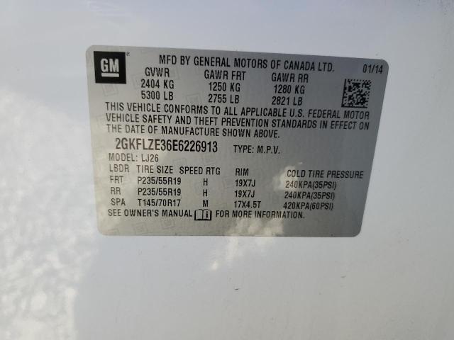 Photo 10 from auction – 2014 GMC TERRAIN DE with VIN 2GKFLZE36E6226913
