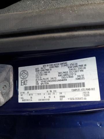 Photo 10 from auction – 2014 FORD ESCAPE SE with VIN 1FMCU9GX6EUA64659